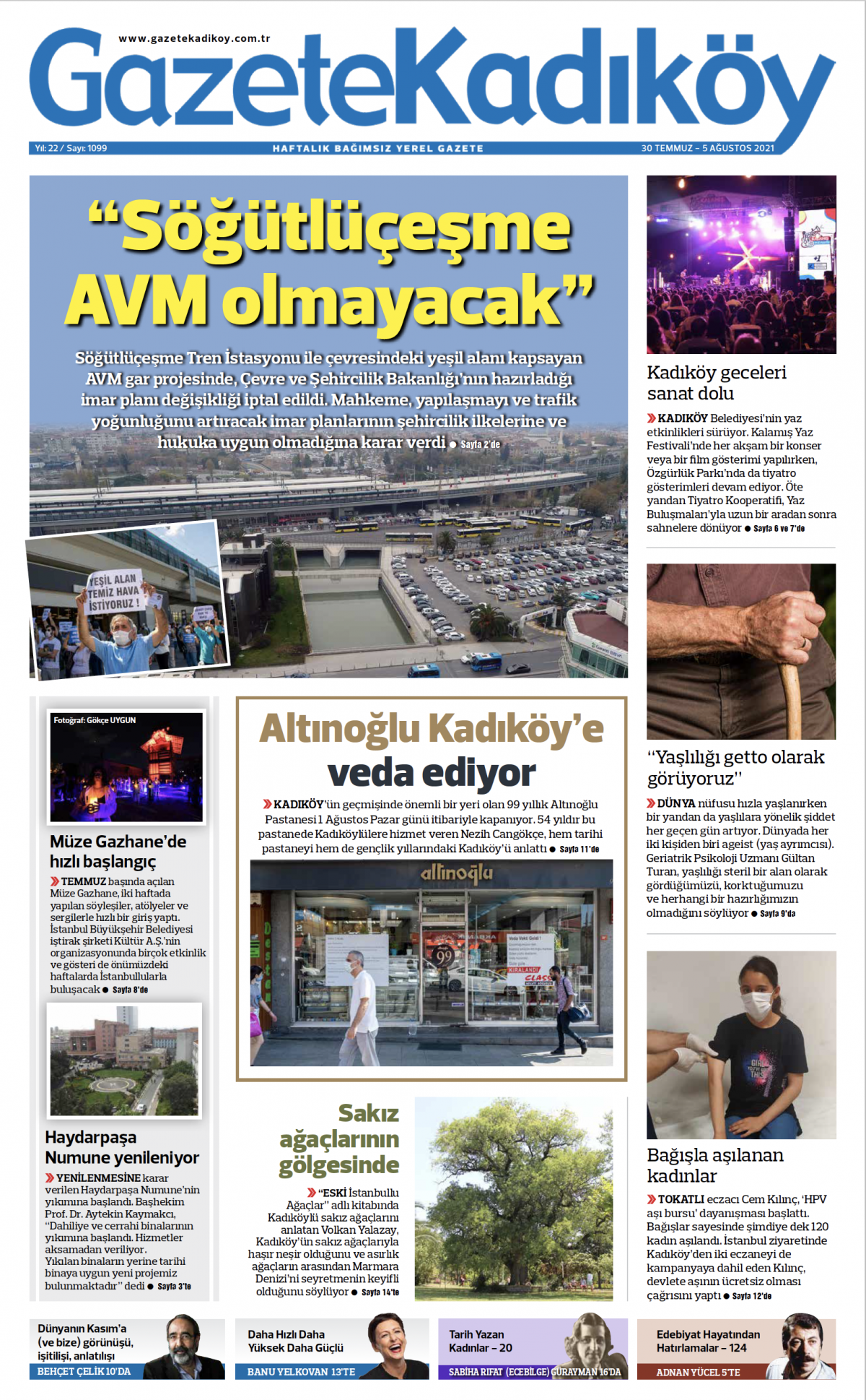 Gazete Kadıköy - 1099. Sayı